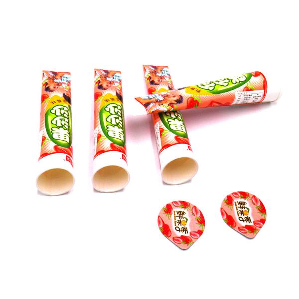 Oripack Aluminum Foil Lid Eco Friendly  Paper Cup Sealing 0.037mm Thickness