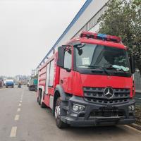 Mercedes-Benz Water Foam Tanker Fire Fighter Vehicle Easy Operation