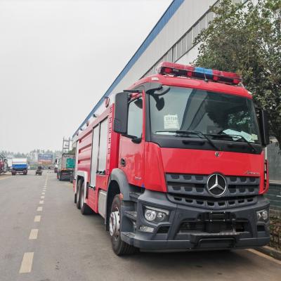 Mercedes-Benz Water Foam Tanker Fire Fighter Vehicle Easy Operation