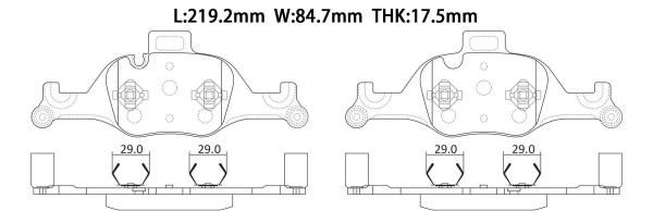 34106888482 BMW Plaque de freinage