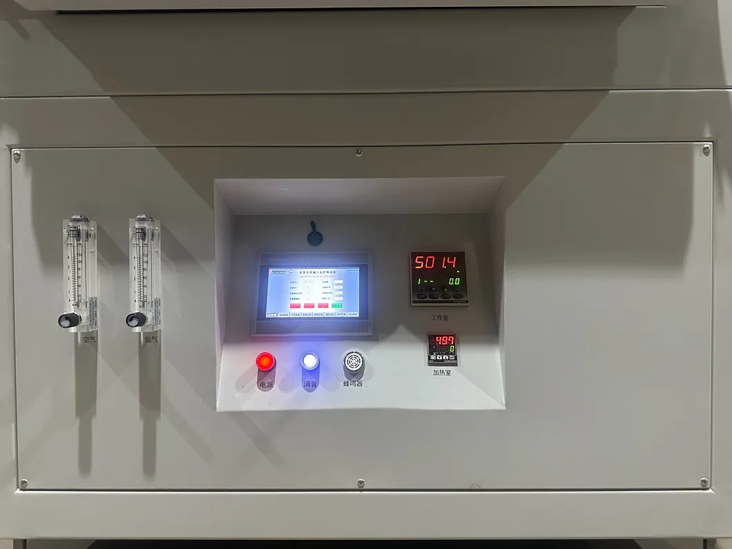 Hrf216-07n Programmable Hot Air Sintering Oven Muffle Furnace