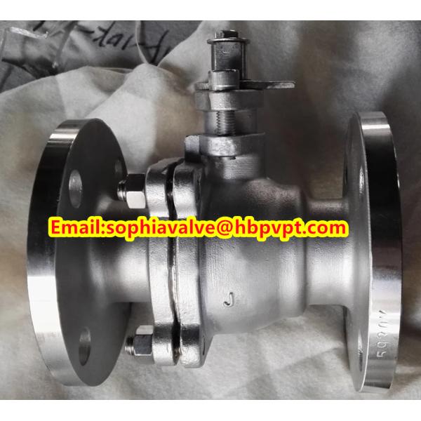 10K JIS stainless steel CF8 ball valve