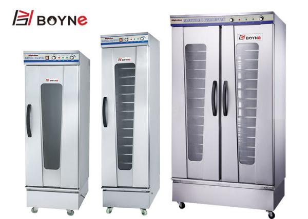 Fast Heated 12 Trays Stainless Steel Dough Fermentation Machine For Bakery