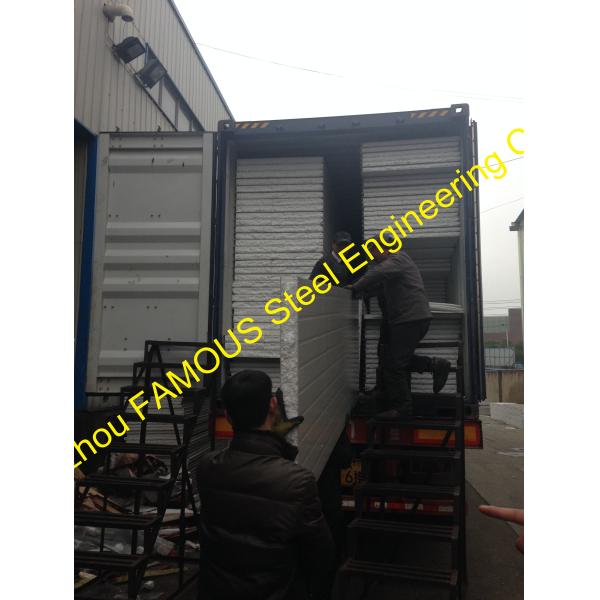 Waterproof Insulated Sandwich Panels / Corrugated Roofing Metal Sheets