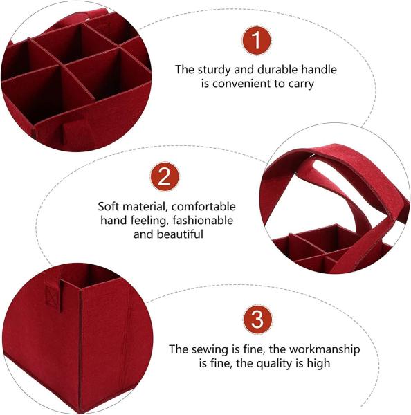 Felt Tote Bag Reusable Lightly Heavy Duty Grocery Tote Bag With Handles Shopping Felt Bags For Grocery Beach Travel Factory Wholesale Heavy Duty Women's Tote Bag Reusable Grocery/Travel Felt Bags