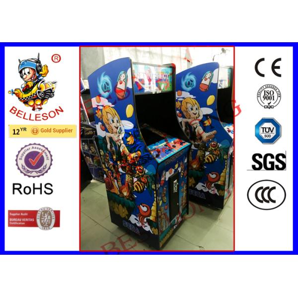 Classic Wonder boy upright arcade machine 19 Inch LCD Screen Credit Buttons Sanwa Joysticks