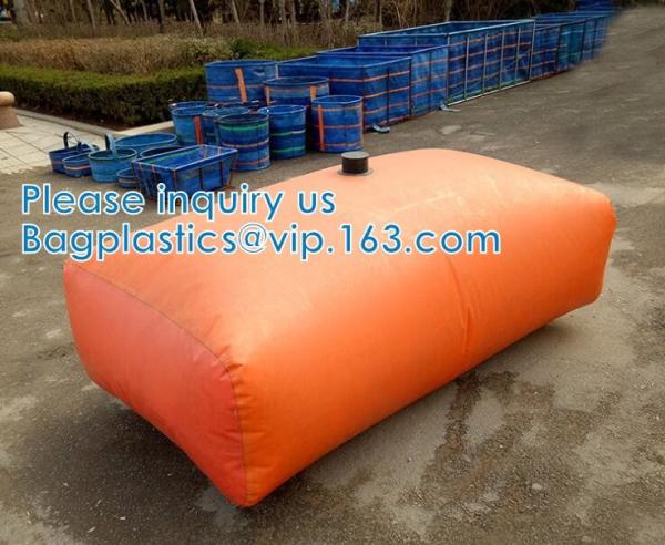 Flexible soft fabric TPU Frame Bag Bladders Water Tank Flexible Liquid Storage Fuel Pillow Tanks, Storage Transport