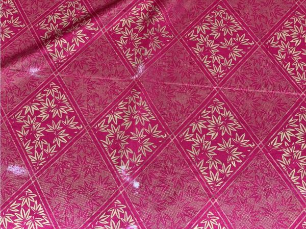 Gold Printing Anti Water 85gsm Polyester Tricot Fabric For Mattress Cover