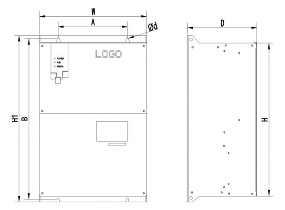 SP600T-11KY-4 11kW Vfd Air Compressors Integrator 380V Ac Inverters
