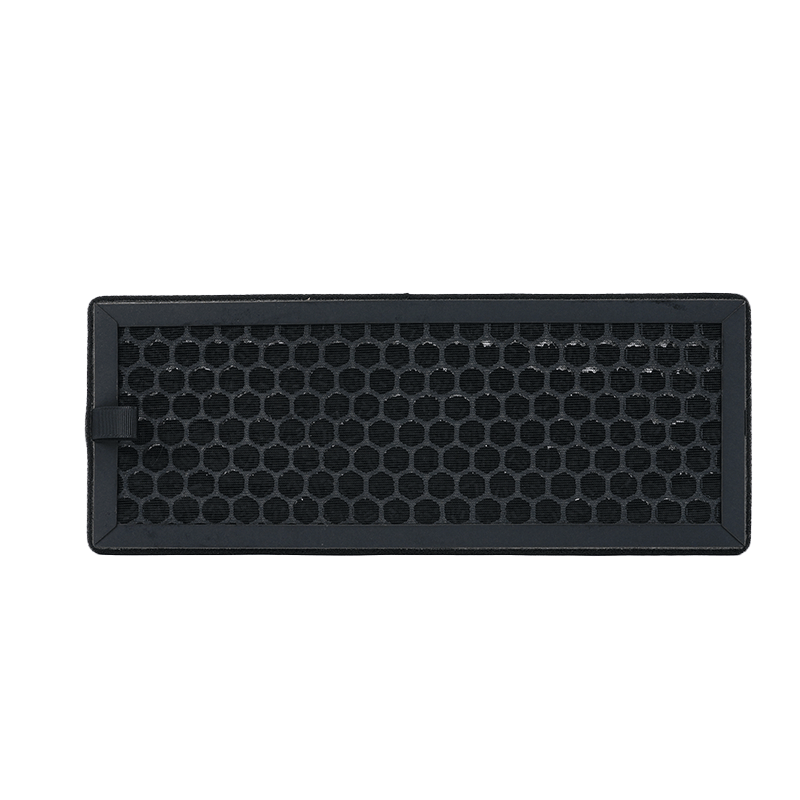 Black Activated Carbon V Bank Filters 16x25x2 Hepa Filter ODM