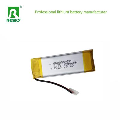 Custom Lipo Battery Pack 602055 3.7V 2P 600mAh 1200mAh For Medical Device
