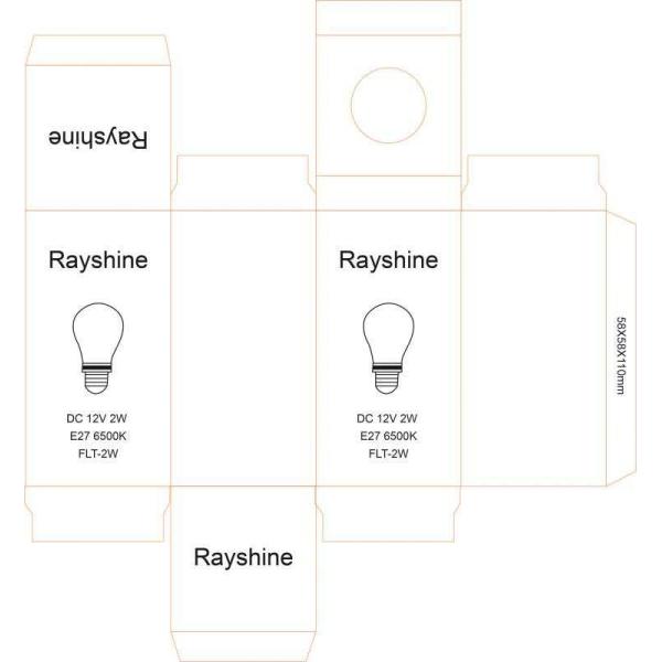 Lighting and circuitry design DC12V 2W 4W 5W A60 LED Solar Bulb with E27/B22 Base