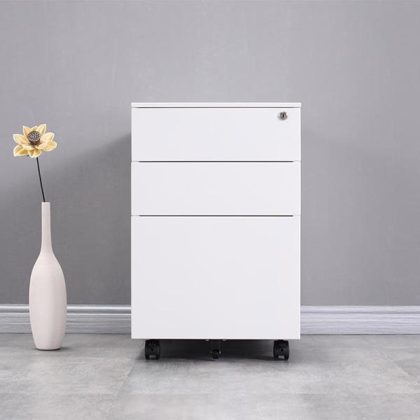 Office Furniture Simple Metal Cabinet with Removable Drawer and Movable Structure