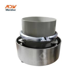 Gravity Explosion Automatic Silo Top Pressure Relief Valves White For Cement