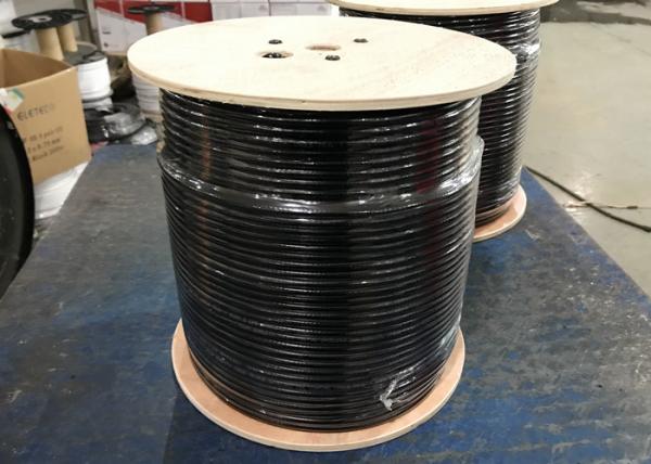 Full Copper F660 RG6 75 Ohm Coaxial Cable Tinned Copper Braid LSZH Jacket