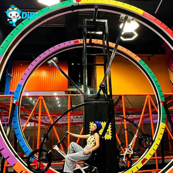 Taille du cadre 14FT Thème du château 530 m2 3,5 M Haute zone de jeux pour enfants intérieurs Labyrinthe pour l'école à domicile Centre commercial PE Materia