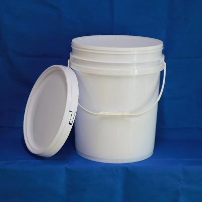 Functional Round Plastic Pail Seed Storage Buckets Free Samples