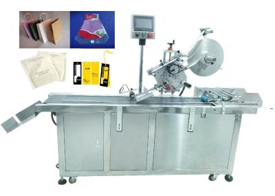YM210D Aplicador automático de etiquetas para sacos de plástico Mylar Pouch com impressora de código de data