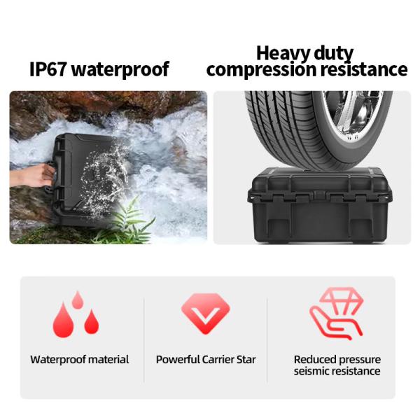 Coffre à outils portable, résistance à la température, boîte de rangement