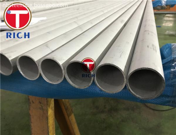 Tuyau sans couture simple d'acier inoxydable de protecteur d'extrémité avec la norme d'ASTM A269
