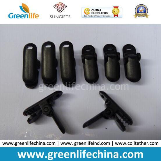 Popular Using Plastic High Quality Alligator Clip Badge Holder Clips in White Black Clear Colours