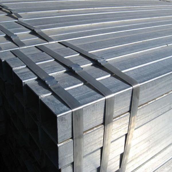 Square Hot Dip Galvanized Steel Pipe 10 Ft 12 Ft Galvanised Rectangular Tube