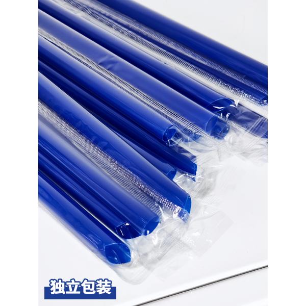 0.6g-1.5g PLA Disposable Straws in Klein Blue Eco-Friendly and 100% Compostable for Drinks