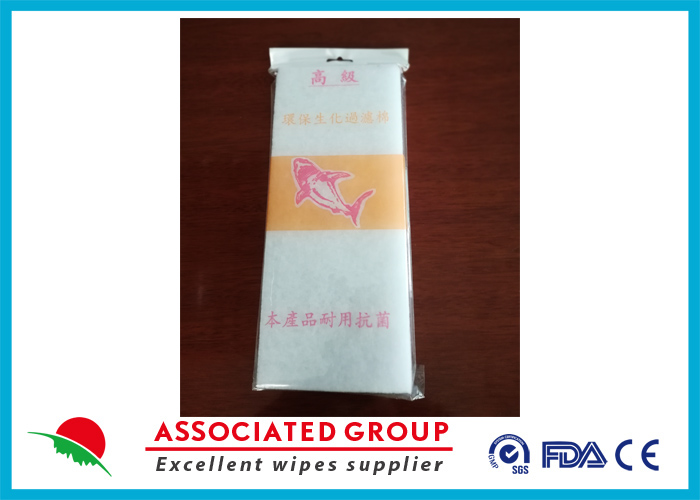 Польза фильтра волокна экологически дружелюбной ткани Nonwoven Spunlace биохимическая в аквариумах