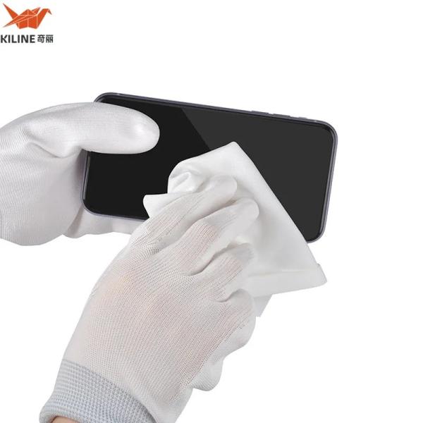 Manufacturer Cleanroom Nonwoven Wipe 45% Polyester And 55% Cellulose Wiper Non-woven Wipers Cleaning Wipe