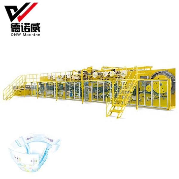 Modern Design Low Price Customized baby pampers diaper machine disposable nappy making machine