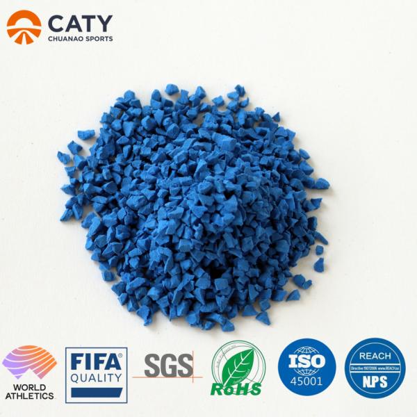 Ultra Durable Playground EPDM Granules Flooring Surfacing WetPour Rubber Shock Absorption EPDM Rubber Granules