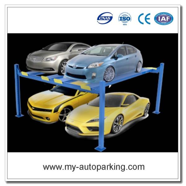 Four Post Double Parking Car Lift / Stack Parking System/ Double Wide Car Lift/ Car Stacker/ Car Garage/Car Parking