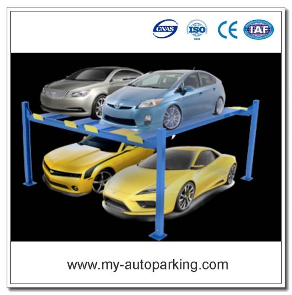 4 Post Wide Standard Lift /Four Post Double Car Parking Lift
