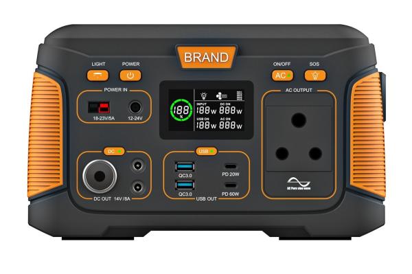 Camping Emergency Home 300W Solar Generator Portable Power Station 14.8V 18.2ah Power Supply For Night Fishing