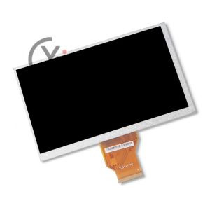 YJ070WVTR-420 LCD 50 Pins RGB 7 Inch 800*480 Lcd Display for Automotive Display And Portable DVD Player