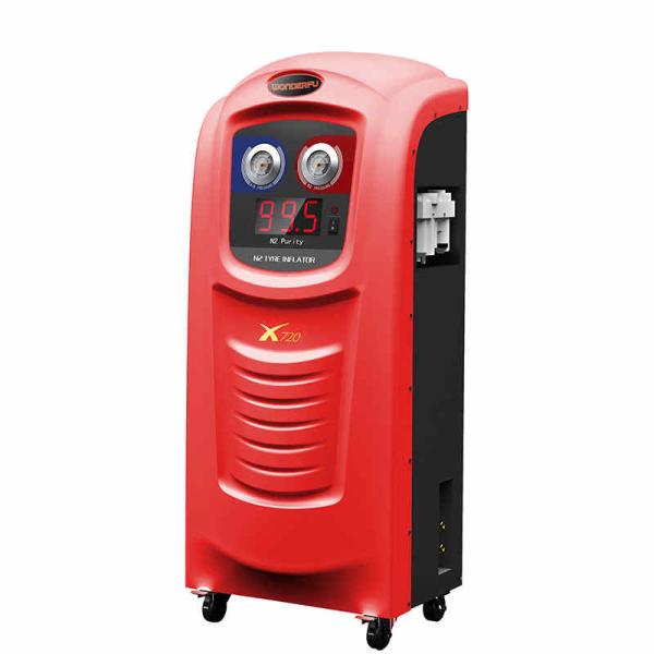 Semi Automatic Nitrogen Tire Inflation N2 Gun Vacuum System 20L Cylinder Capacity