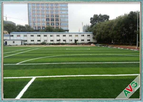 Cesped Artificial Football Artificial Turf / Synthetic Grass Gentle To Skin