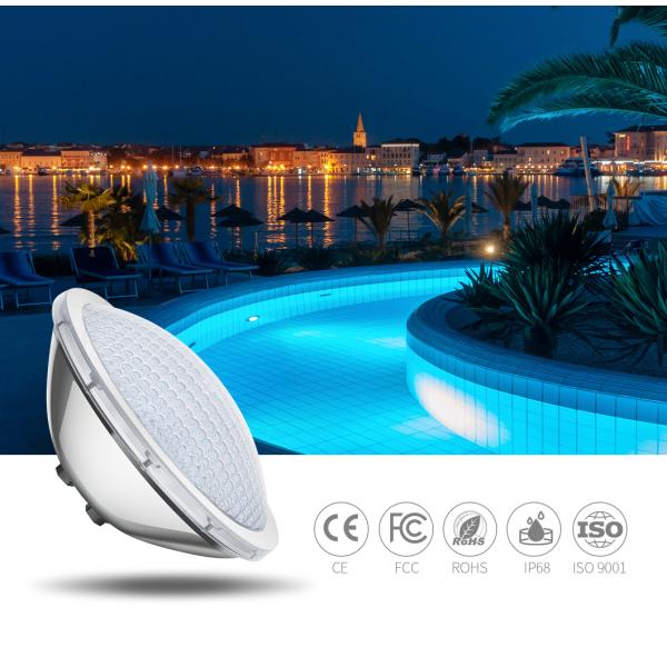 18W DC12V IP68 1420ma 520lm LED Swimming Pool Lighting