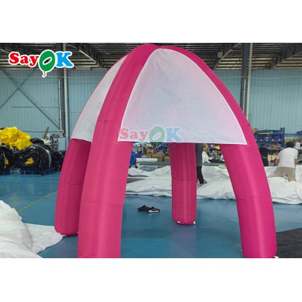 Promotional X Shape Inflatable Spider Tent With Logo 3x3mH