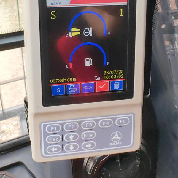 SY305 Used SANY Excavators 210kw Rated Power Large Size Digger High Efficiency