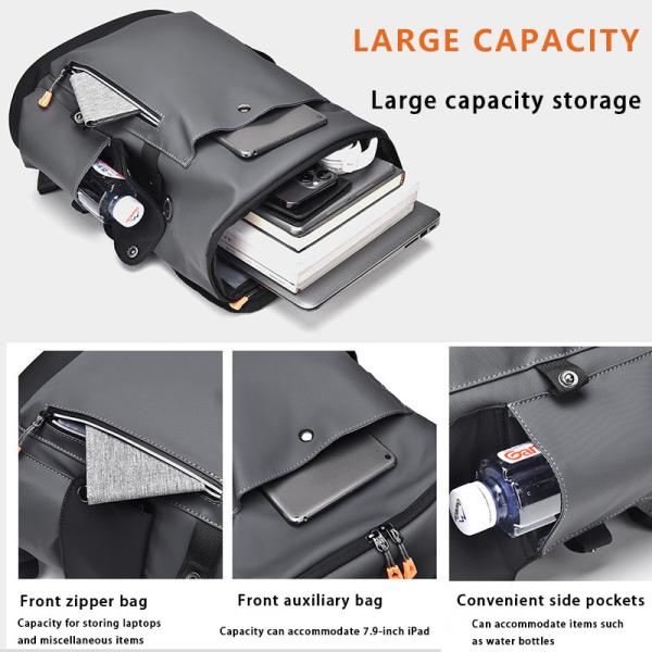 Mens Business Backpack With Large Capacity Workwear And Functional Backpack