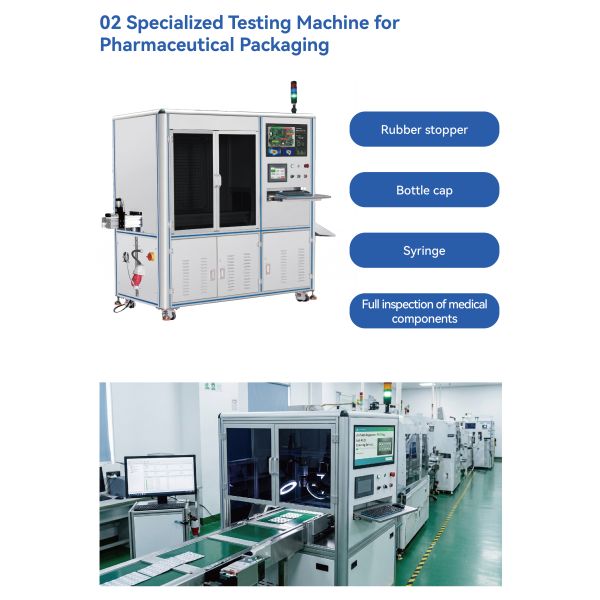 Fully automatic rotary hanging inspection machine