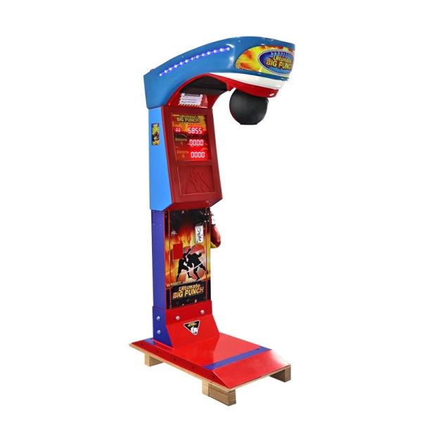 Ultimate Big Punch Electronic Boxing Arcade Game Machine For Entertainment