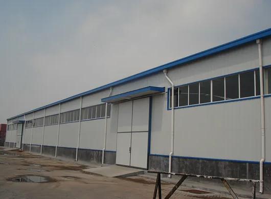 Galvanized Light Construction Steel Structure Prefabricated With Convenient Transportation