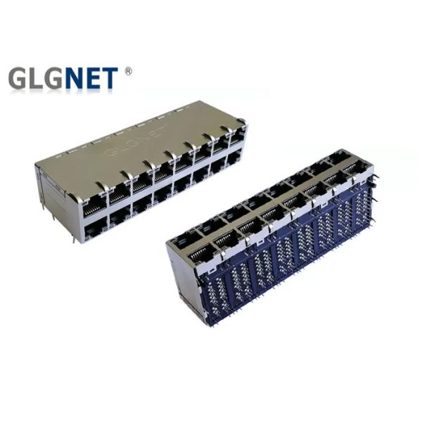 Industrial Switcher Poe RJ45 Connector 30 U Gold Plating With Integrated Magnetics