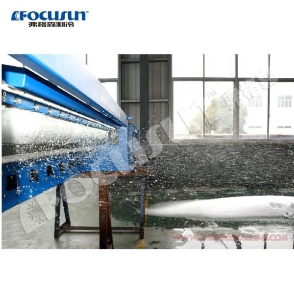 600 kg/1500 kg/4500 kg Fabricante de neve industrial Máquina de gelo Máquina de queda de neve para loja de alimentos