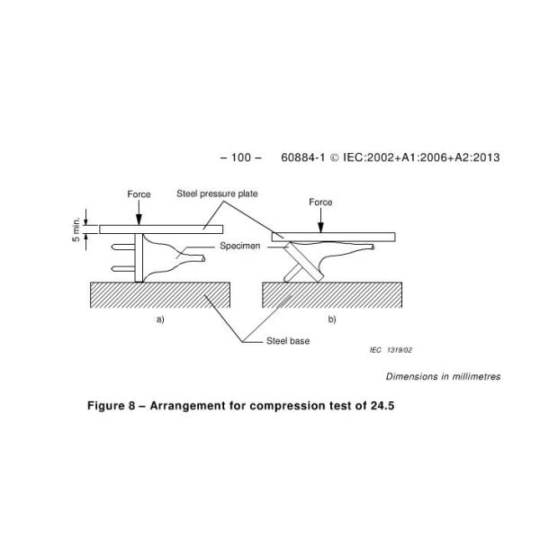 Stainless Steel Electrical Safety Test Equipment Compression Tester Meets IEC60884-1 Figure 8