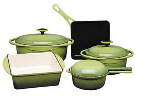 cast iron cookware set
