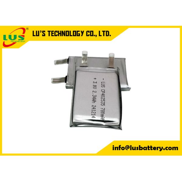 3.0volt battery 780mah CP series battery CP402535 limno2 battery custom