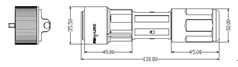 FullAXS DLCUPC-FullAXS DLCUPC, SM, G657A2 LSZH,IP65 Outdoor Optical Cable Patchcord